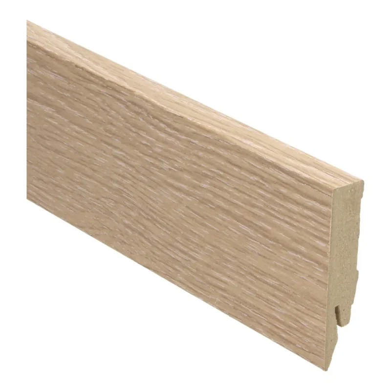 Rechte folieplint 70x14 Eiken Wit Beperkt Aanbod