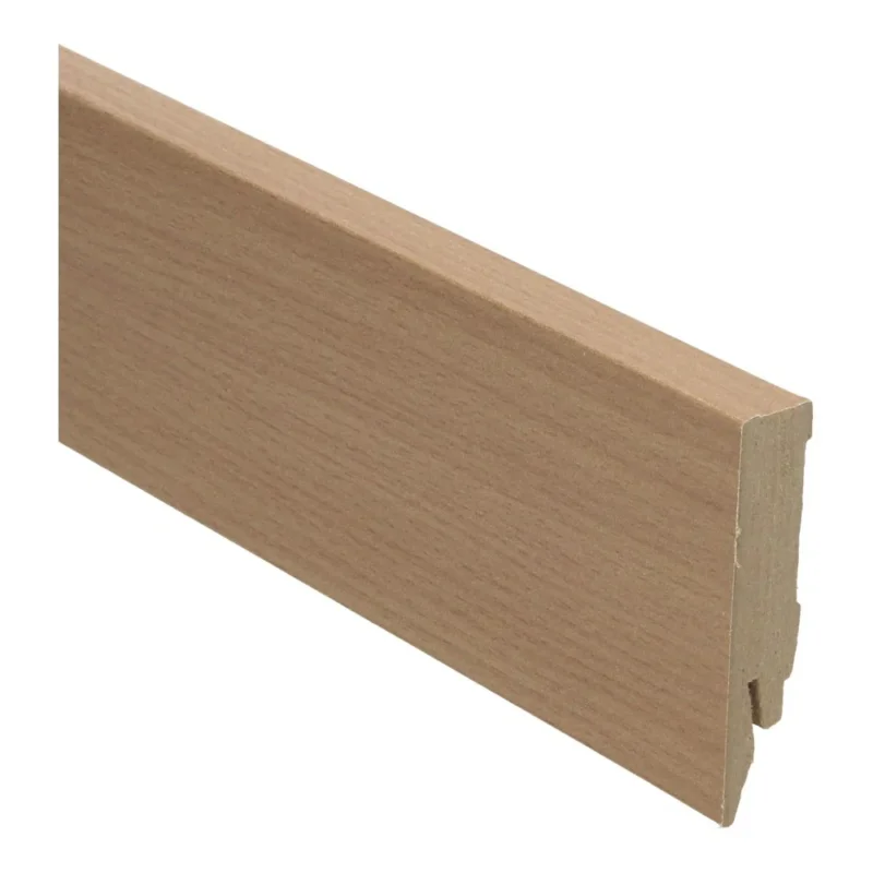 Rechte folieplint 70x14 Beuken Licht Uitverkoop