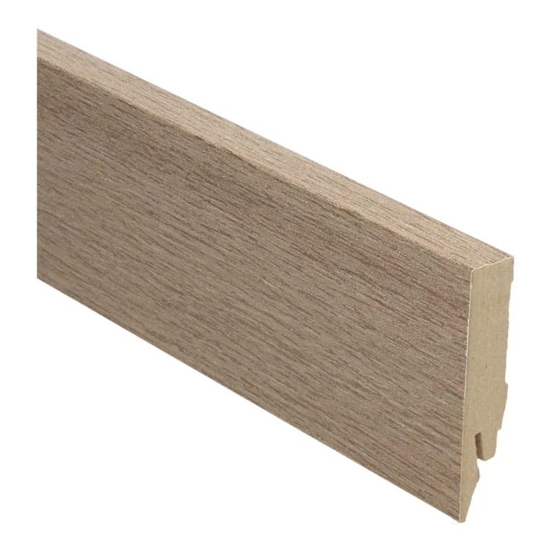 Rechte folieplint 70x14 Wit Noten Beperkte Voorraad
