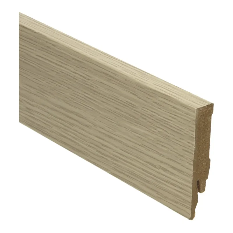 Exclusieve Aanbieding Rechte folieplint 70x14 Champagne Eiken