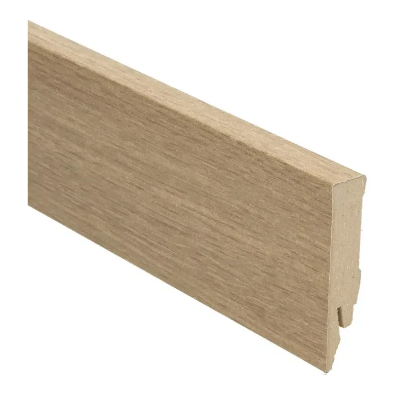 Koop Online Rechte folieplint 70x14 Fijn Gestreept Eiken Naturel