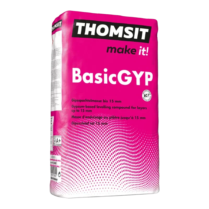 Thomsit BasicGyp gips-egaliseermiddel 25 kg Premium