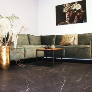 TFD Marble Nero Tegel 90x90 Plak PVC Dryback Bestel Nu