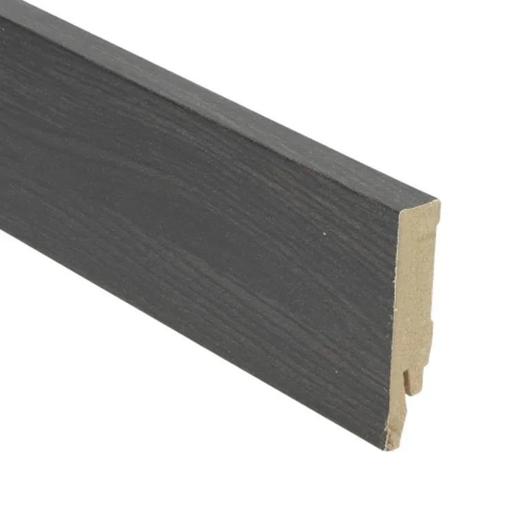 Tijdelijk Beschikbaar Moderne folieplint 70x14 mm 27075 Wenge Zwart